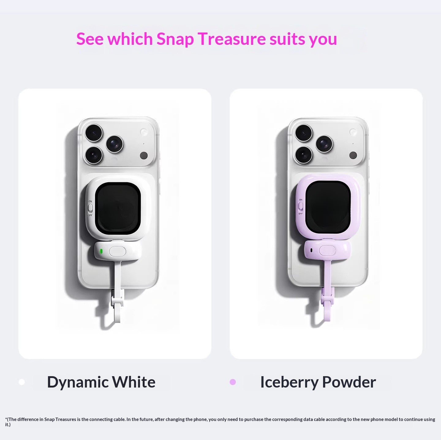 Wireless Selfie Display Magnetic Rear-Mounted Casting Device For Photography