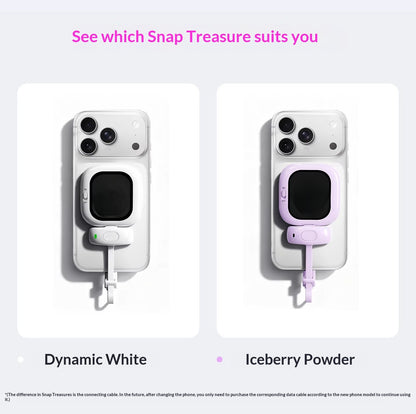 Wireless Selfie Display Magnetic Rear-Mounted Casting Device For Photography